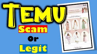 Temu Reviews | Temu.com scam or legit explained |