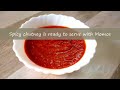 momo chutney momos chutney recipe red chilli chutney for momos chinese snacks hot n spicy