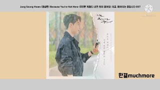 [1시간듣기] Jung Seung Hwan (정승환) - Because You're Not Here (푸르른 계절도 내겐 의미 없어요) 지금, 헤어지는 중입니다 OST 1시간 듣기