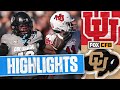 Utah Utes vs. No. 17 Colorado Buffaloes Highlights | FOX College Football