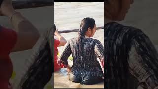 Ganga snan river bath Viral Short #shorts #viralshorts