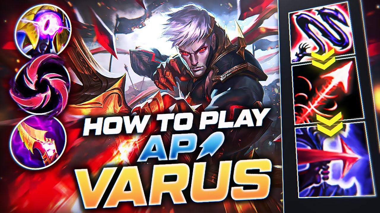 HOW TO PLAY AP NUKER VARUS MID | S+ Build & Runes | Season 12 Varus Mid ...