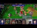 wcg2020团队赛 魔兽争霸大帝解说 fortitude vs focus lr