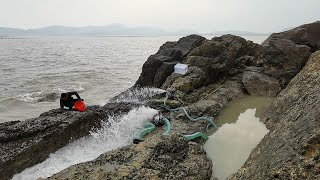 开船三小时找到的大水坑，小明发现坑底大货频出，这收获太赞了