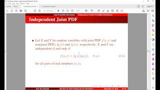 Independence of Joint Probability Distributions With Solved Examples & Exercise || Tutorial 4 (D)