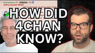 Investigating The 4 Chan Epstein Death Leak and Big Tech in the Epstein Files