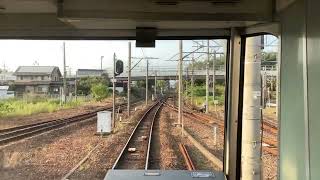 普通中部国際空港行き新可児発車