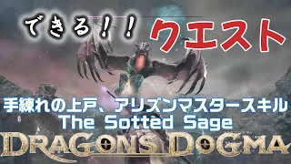 【ドラゴンズドグマ２】手練れの上戸、アリズンマスタースキル【クエスト】【攻略】