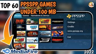 Top 60 Best PPSSPP Games Under 100MB