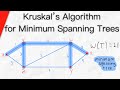 Kruskal's Algorithm for Minimum Spanning Trees (MST) | Graph Theory