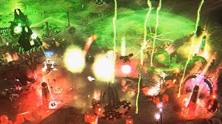 Ultimate Apocalypse 2021 | Necrons vs TAU vs Chaos Daemons! - Warhammer 40K: Dawn of War: Soulstorm