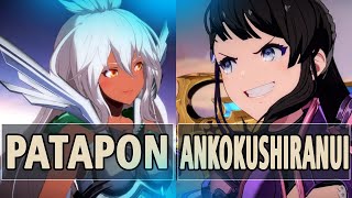 GBVSR:🔥Patapon (Zooey) Vs AnkokuShiranui (Beatrix)🔥| High Level Gameplay.