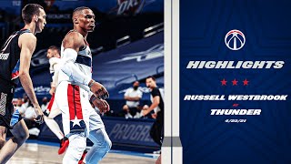 Highlights: Russell Westbrook drops 37 at Thunder - 4/23/21