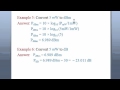 Power and voltage units conversion dB, dBm, Watt, milliwatt, Volt and dBV