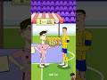 Please Help Ronaldo #worldcup #animation #messi #soccer #football