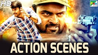 Sundeep Kishan - Back To Back Action Scenes | Mass Masala | Hindi Dubbed Movie