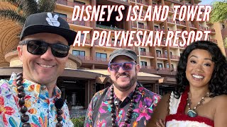 Island Tower at Disney’s Polynesian Villas \u0026 Bungalow FULL TOUR, Rooms, Dining and MORE!