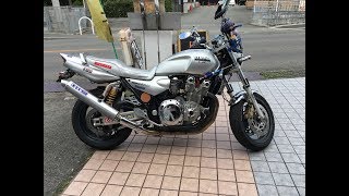 OVERエキゾーストサウンドを聞け　OVER RACING　2000 ヤマハ・XJR1300　2000 YAMAHA XJR1300 　RP03J　2000 ヤマハ・ペケジェイアール1300