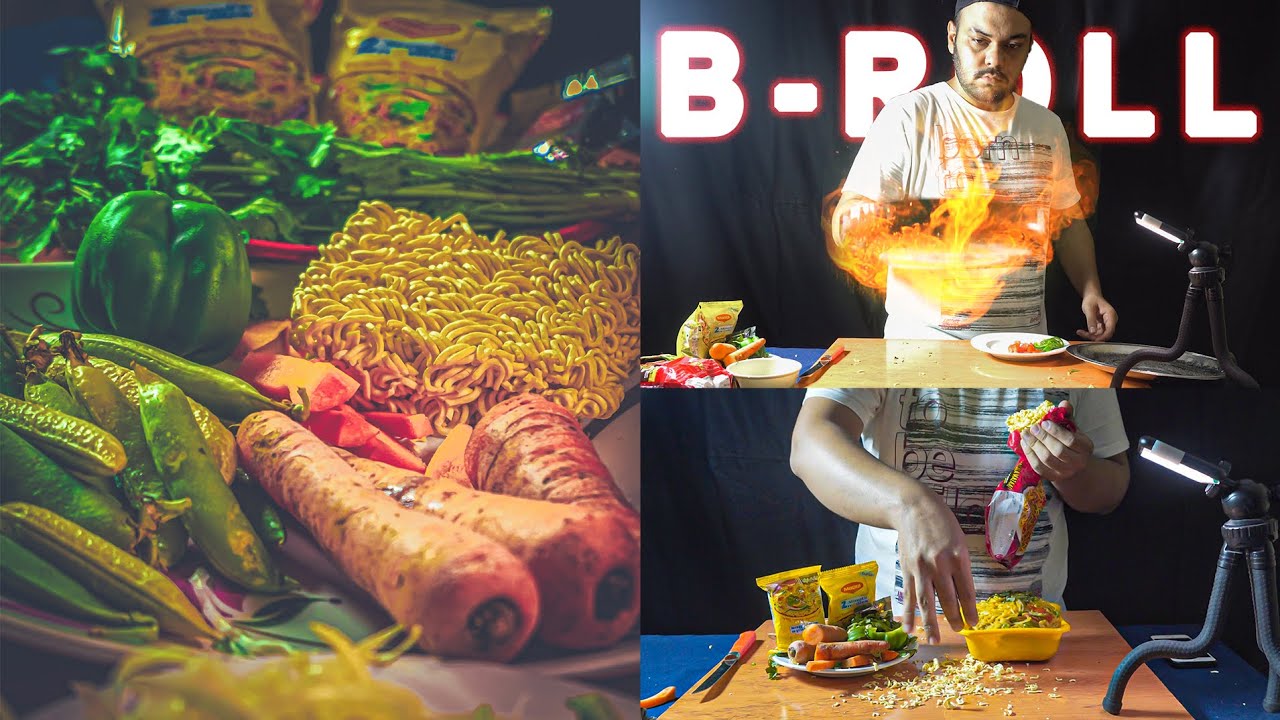 HOW I Shot A MAGGI COMMERCIAL B-Roll AT HOME | FULL Behind The Scenes ...