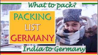 Packing list Germany, What to pack for study abroad Germany, CARRY ON LUGGAGE GUIDE (2023)