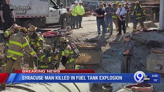 State Police: Syracuse area man killed in Binghamton fuel tank explosion