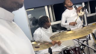 @JerryCashBeats with Segun Nabi in the UK 🇳🇬🥁