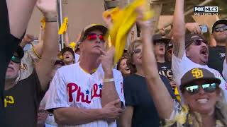 Austin and Aaron Nola face off in NLCS Game 2, and dad doesn't know how to handle!!