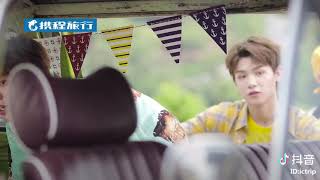 【Justin黄明昊】[携程 Ctrip] Justin还“撩”起了车？戳花絮直击拍摄现场