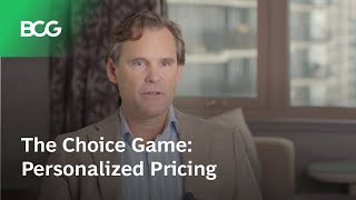 The Choice Game: Personalized Pricing