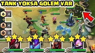 TANK YOKSA GOLEM VAR!! EN ZOR ŞAMPİYONLARI 3LEDİM TAKTİK SAVAŞLARI OYNANIŞ!! | Barış Can