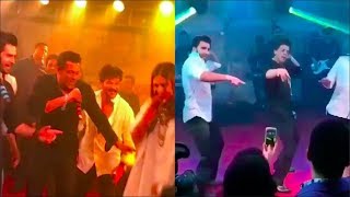 Shahrukh Khan & Salman Khan BURN The Dance Floor At Sonam Kapoor's Reception Party