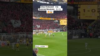 Borussia Dortmund vs. Bayer Leverkusen 1-1 & Last Minute Goal & 21/04/2024 & Bundesliga