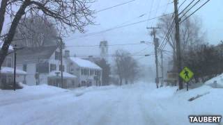 Ogunquit Maine Snowfall - 02/02/15