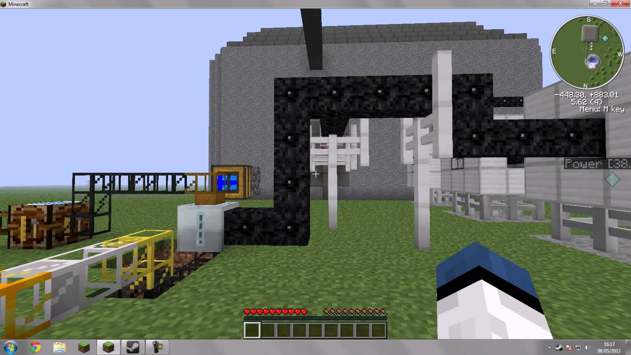 Minecraft Nuclear Power Plant - YouTube