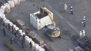 伊豆大島でがれき初搬出 江東区や大田区で処理