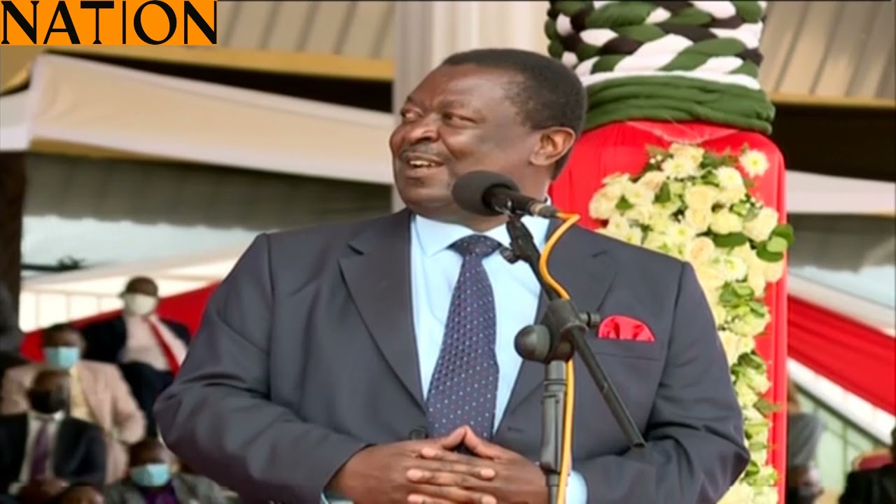 ANC Party Leader Musalia Mudavadi's Speech During Mashujaa Day Fete In ...