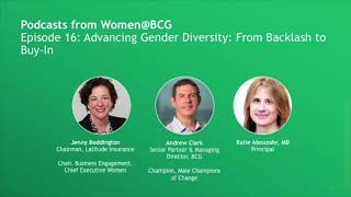 Podcast: Advancing Gender Diversity: From Backlash to Buy-in