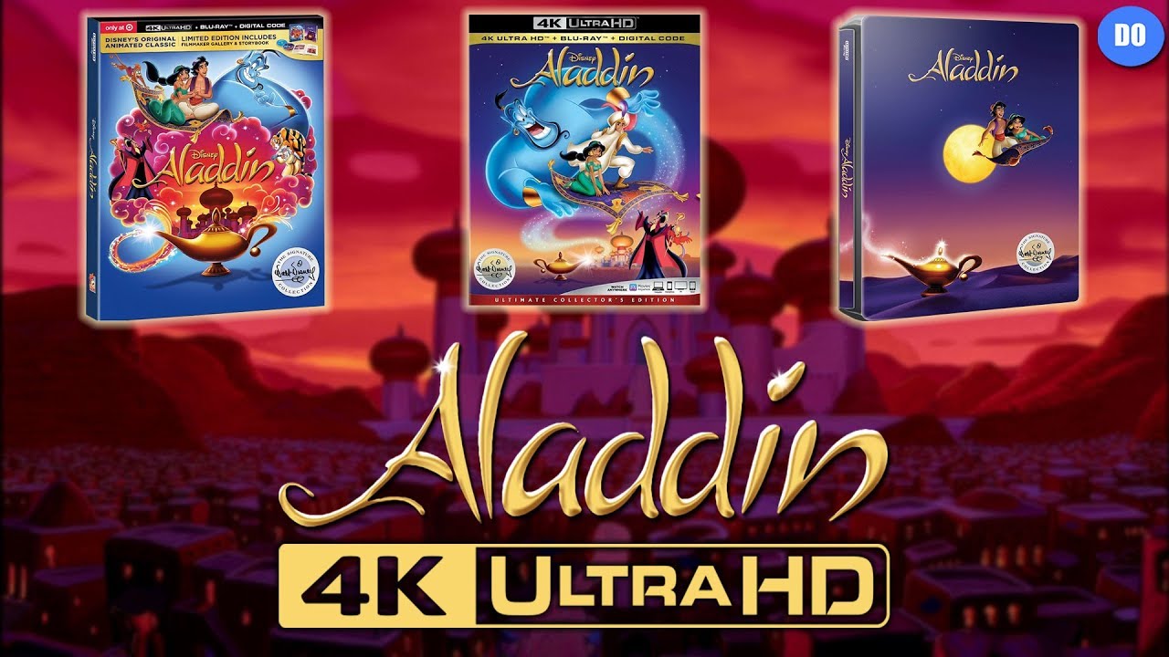 Aladdin 4K Blu-ray Release Date | Signature Collection Buyers Guide ...