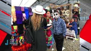 Crece 45% venta de artesanías en Tianguis de Noche de Muertos, en Pátzcuaro