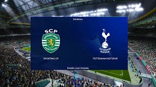 Sporting CP vs Tottenham Hotspur | Estádio José Alvalade | 2022-23 UEFA Champions League | PES 2021