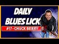 Chuck Berry Style Essential Blues Lick - Daily Blues Licks #17