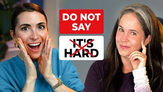 Stop saying "It's hard" | Use these alternatives to SOUND LIKE A NATIVE