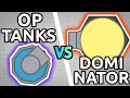 OP TANKS VS DOMINATOR !!!!! (Arras.io)