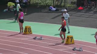 ㊿19共通男子4×100mR決勝 第70回全日本中学校通信陸上競技東京都大会2日目 20240721