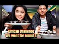 Chicken Kimbap Challenge || We kept on ordering more & more || Extremely Delicious ||