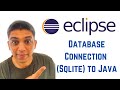 Java swing tutorial using Eclipse - Database Connection ( Sqlite ) to Java Part 1 of 2