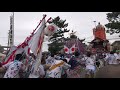 2018（平成30年）　保田祭礼　吉浜神明社大杉様①