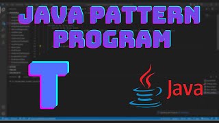T print in star pattern | Star Pattern program Java | Alphabet Print java pattern programs "T" 🔥