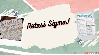 Notasi Sigma (Kalkulus Integral)