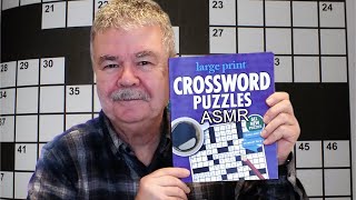 ASMR CROSS WORD PUZZLE #19 WITH LOLLIPOP, WHISPER AND BUBBLE GUM